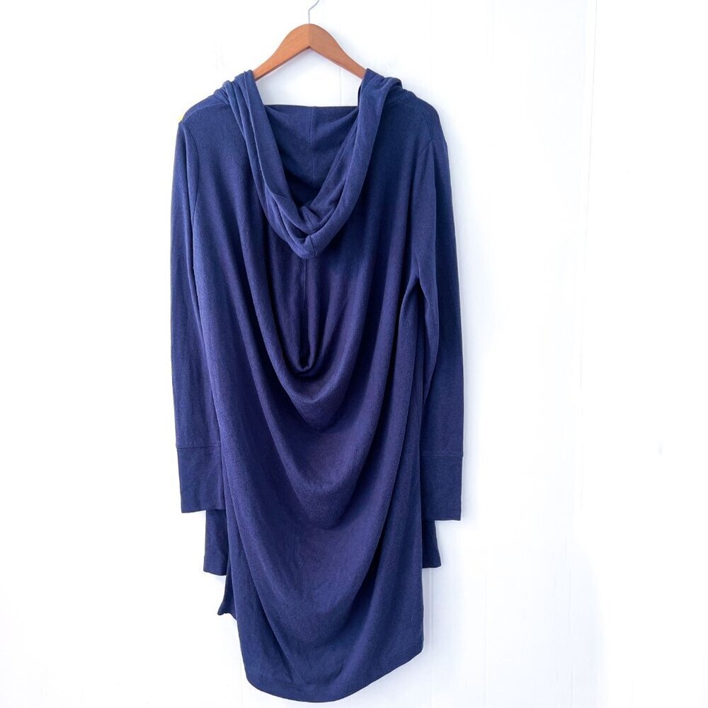 Athleta Knit Harmony Wrap Cardigan Cocoon Sweater Cardi Swept Away Medium - Picture 5 of 11